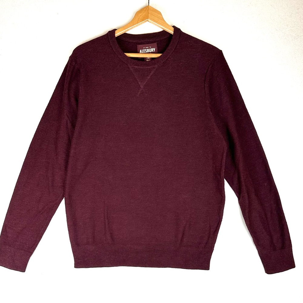 Alesbury Riverside Crewneck Sweater NWT‎ Cotton Business Casual